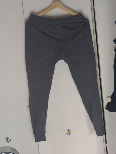 Champion Men's Grey Sweatpants - Small - Small C Logo