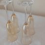 Elegant Amber Iridescent Champagne Flutes (Set of 4) Image 4