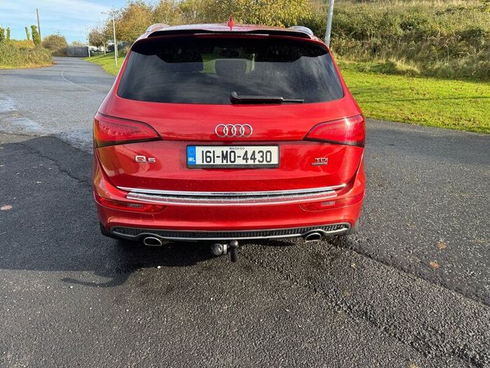 2016 Audi Q5 3L TDI S-Line Plus Automatic 4x4 Red