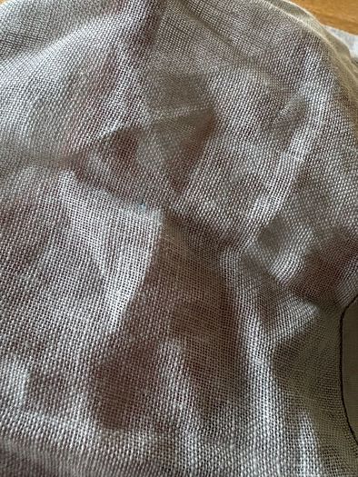 New 50cm x 34cm linen placemat in dove grey