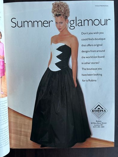 British Vogue Magazines 1996 Priced Individually