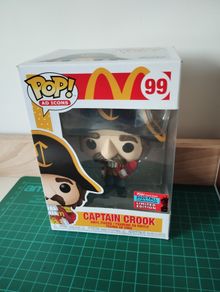 Funko Pop! Ad Icons #99  Captain Crook McDonalds 2020 Fall Convention Exclusive