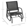 Garden Glider Chair Image 3