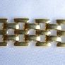 18Ct Gold Plated Bracelet Bangle L-8"  11,6g Image 8