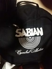 Sabian Cymbal Bag and random cymbals