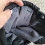 Black Gilet Vest - If She's Not Red. Size S.  New Image 8