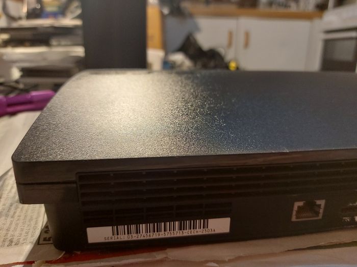 SONY Playstation 3, Model CECH-2503A, comes with Power Cable, 1 Controller, Call of Duty Game, Powers on and off, and takes in and ejects disks