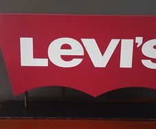 Levi's Retro Store Advertising Sign
