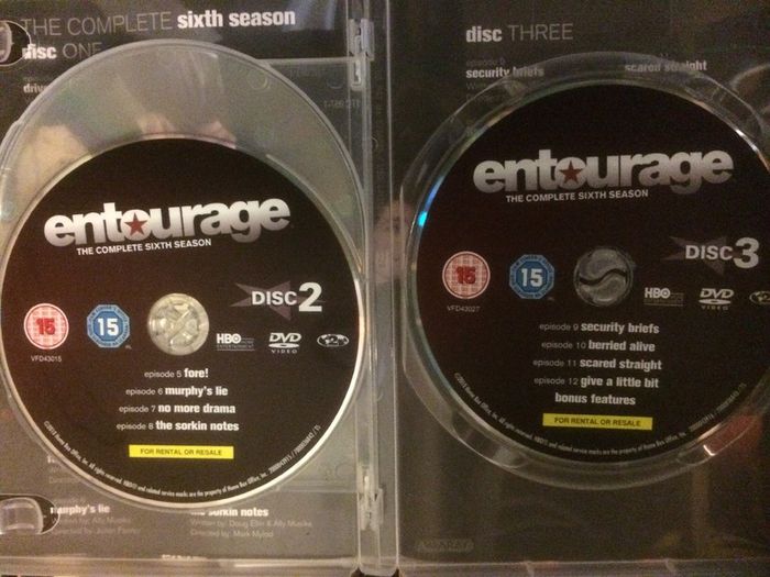 Entourage - Seasons 1-8 (Complete Series) [DVD TV Boxset]