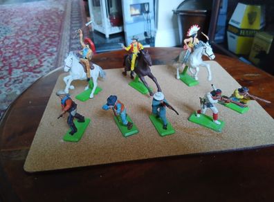 Britains Deetail Cowboys and Indians,vintage