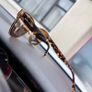 Marc Jacobs Gold  Brown Tortoiseshell Sunglasses/Glasses.Discontinued Designer Frames Image 2