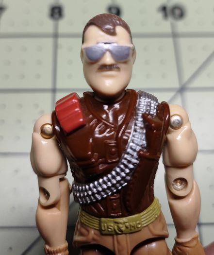 GI JOE Sgt Slaughter, Warthog driver