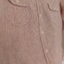 Marks Spencer red white stripe 100% pure linen shirt size 8-10 Image 6