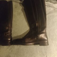 Real leather black brand new boots