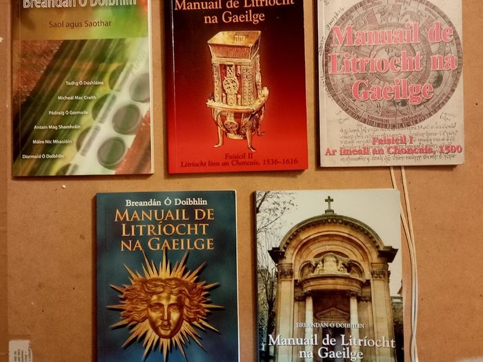 Five Brendan O Doibhlin Irish Books