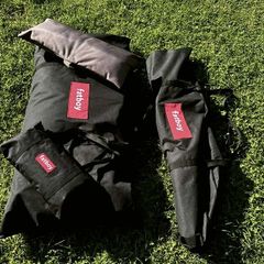 Fatboy hammock with pillow, cover and pockets - like new