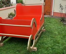 Commercial Christmas Sleighs
