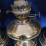 Victoria working oil lamps . All duplex and newly polished. Image 3