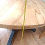 solid Oak round table Image 5