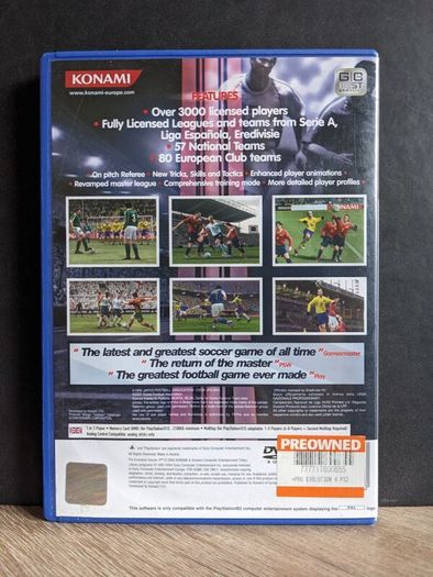 PES 4 - PS2 complete in box