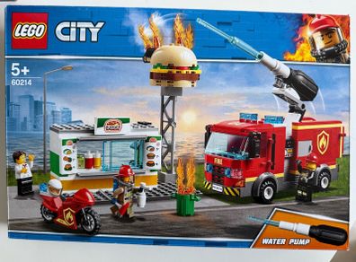 Lego City Burger Bar Fire Rescue 60214