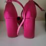 PENNEYS Pink Satin Sandal Image 4