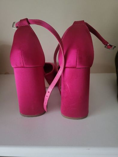 PENNEYS Pink Satin Sandal