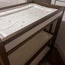 Wooden Baby Changing Unit with Shelves with Changing Mat Image 5