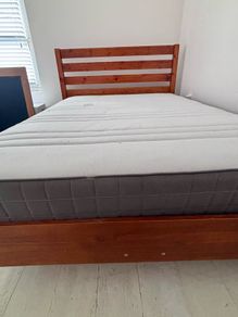 Bed (just frame mattress not included)