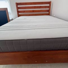 Bed (just frame mattress not included)