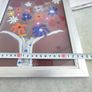 Lovely framed coloured chalk still life flower vase Image 2
