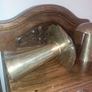 Arts & Crafts Brass & Copper Large Mushroom Shaped Salt & Pepper Shakers (Donegal, Makers Stamp) Image 3