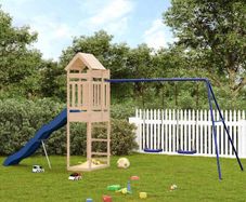 Outdoor Playset Solid Wood Pine