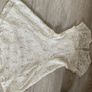 8-9 Cream Girls Occasion Dress Image 2