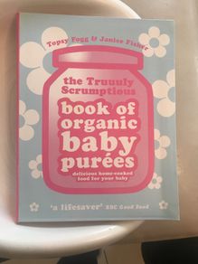 Book of organic baby purees