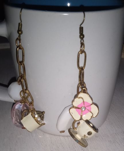 Mismatched earrings