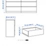 Ikea Malm Chest of 6 drawers Image 4