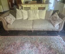 4 seater couch and 1 1/2 seater love couch...both Webb and Barker