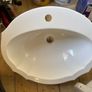 2 Vintage sinks white - washing basins Image 3