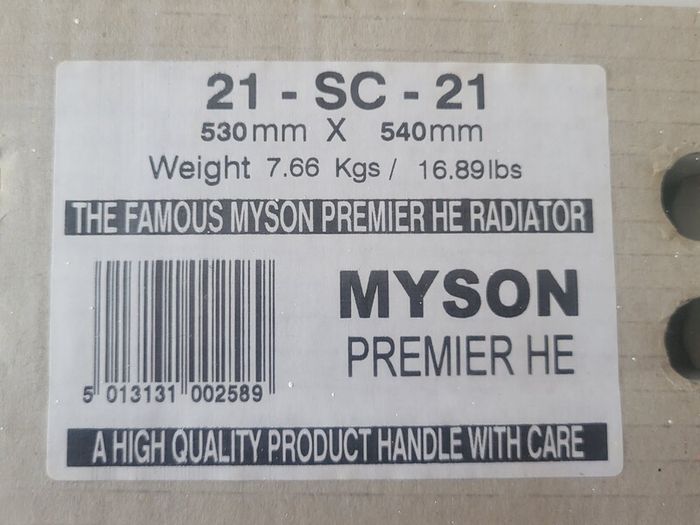 Radiator 530mm x 540mm