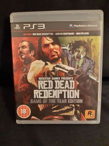 PS3 - Red Dead Redemption Game Of The Year Edition with EXCLUSIVE MAP for PlayStation