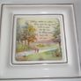 Porcelain Framed Sisters Watercolour Picture Image 4