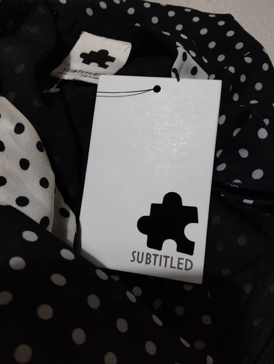 Designer Subtitles Dress NEW WITH TAGS