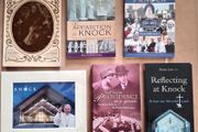 Five Knock Shrine Books And Pope Francis Print