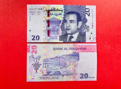 Morocco  20  Dirhams  2023. Pick 79 ( Uncirculated )