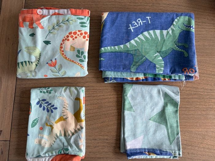 Dinosaur Themed Single Duvet Sets x 2