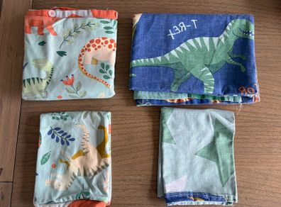 Dinosaur Themed Single Duvet Sets x 2