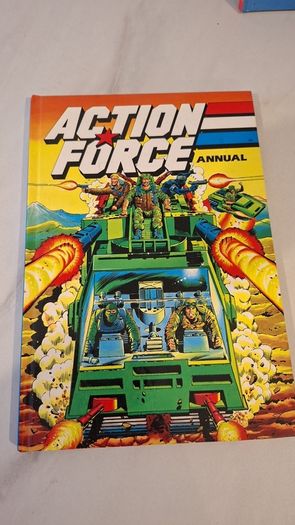 Action Force GI Joe Annual Hardbooks 1980's x3