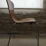A pair of vintage Danish stackable dining chairs Image 7