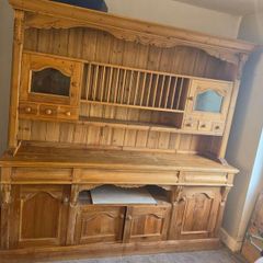 Antique pine cabinet